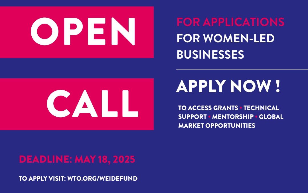 WEIDE FUND – Open Call for Applications For Women Led Businesses